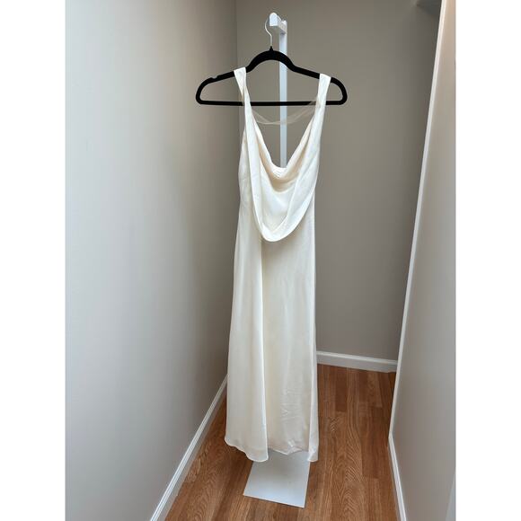 Katie May Heidi Midi Dress in Ivory size Small - Picture 5 of 8